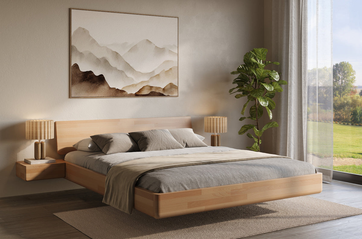 LENA Beech Floating Bed