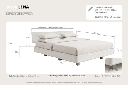 LENA Beech Floating Bed