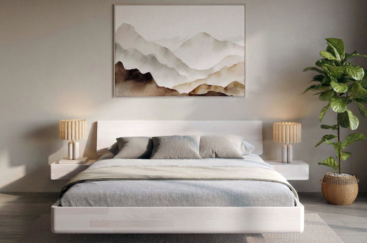 LENA Beech Floating Bed