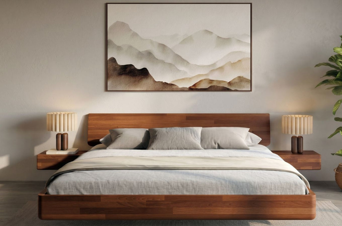 LENA Beech Floating Bed