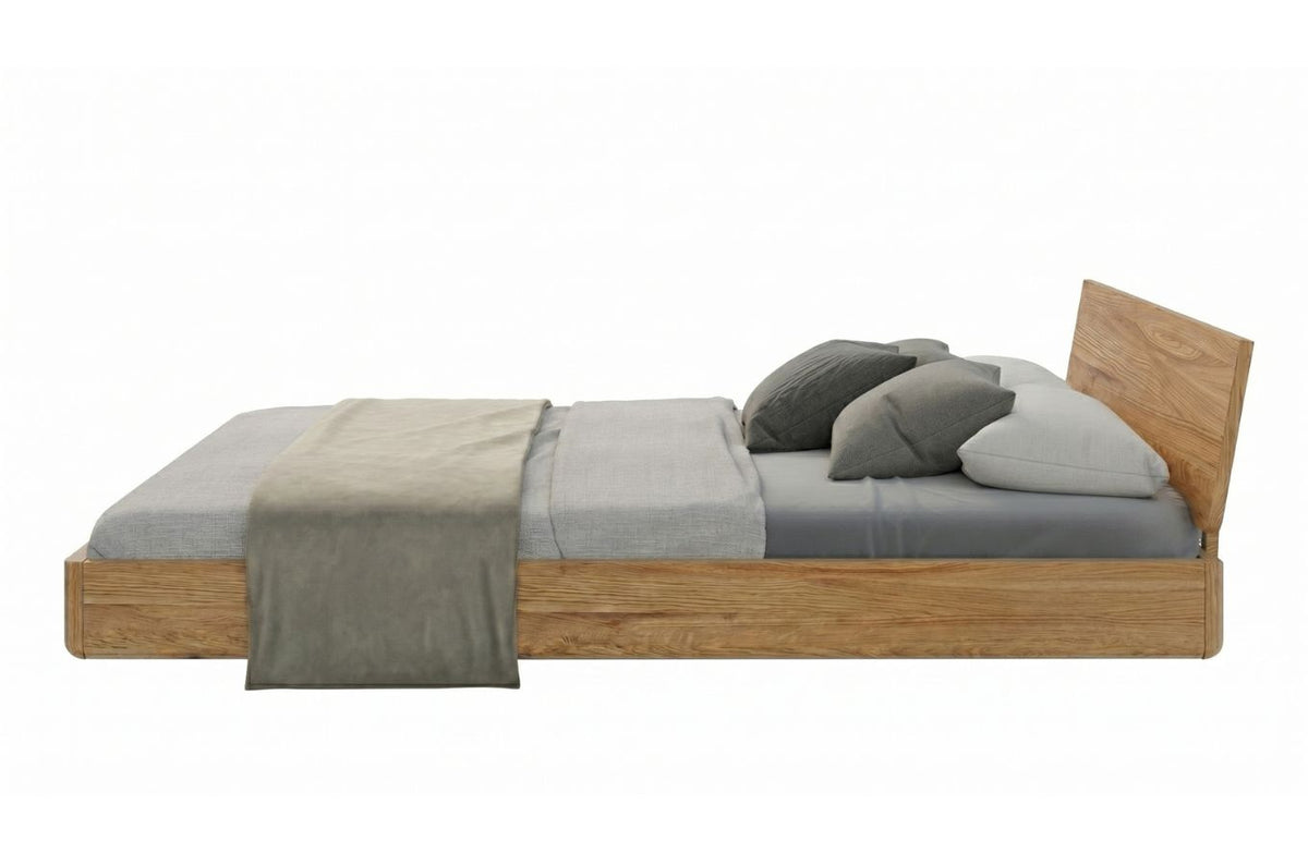 LENA Oak Floating Bed