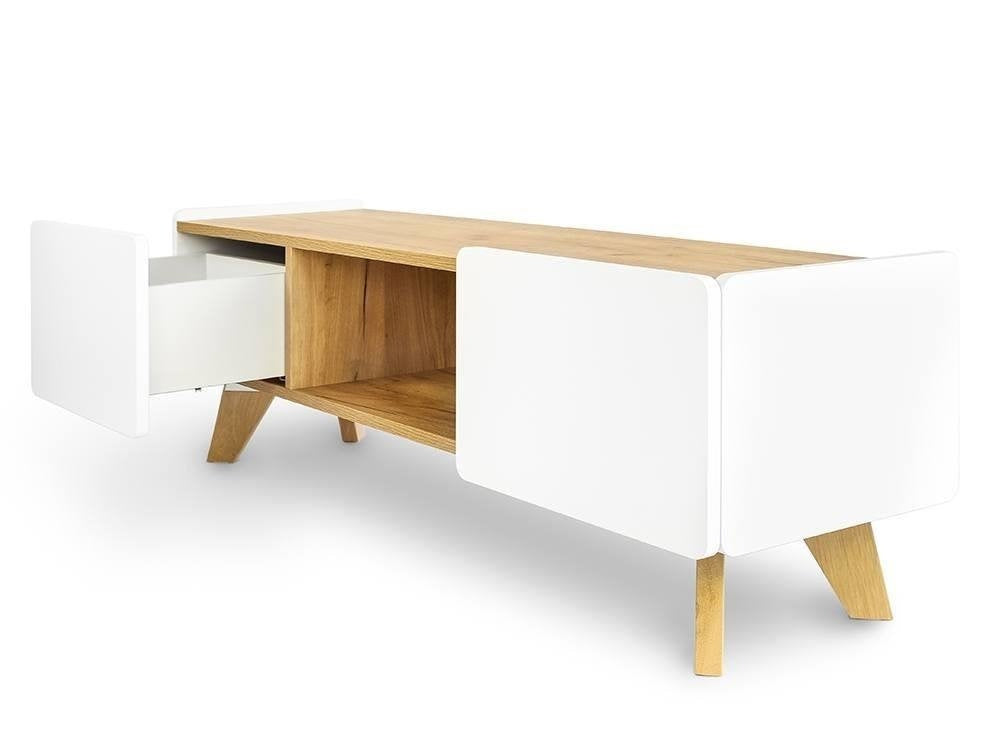 LETT 02 TV Cabinet 135CM on Oak Legs