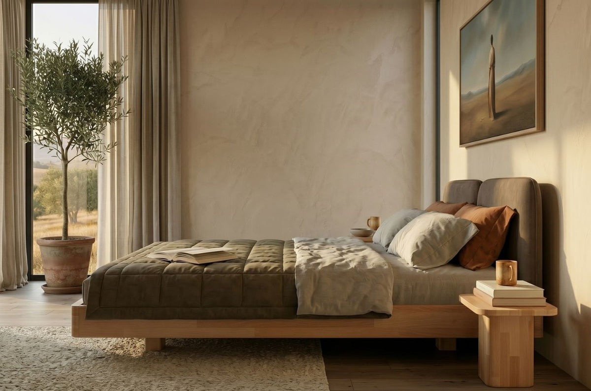 MAUI Beech Floating Bed