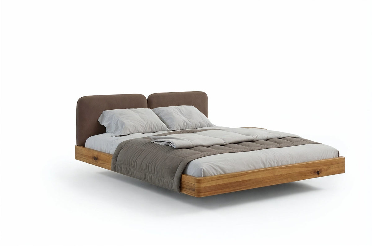 MAUI Oak Floating Bed