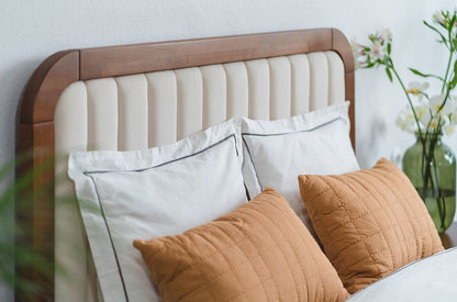 MODENA BC Beech Bed with Lift-Up Storage