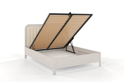 MODENA BC Pine Bed with Lift-Up Storage