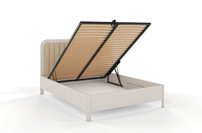 MODENA BC Pine Bed with Lift-Up Storage
