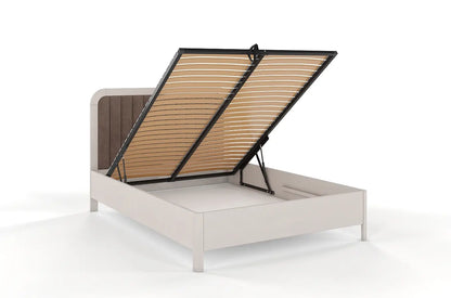 MODENA BC Pine Bed with Lift-Up Storage