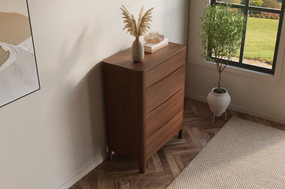 MODENA Beech Chest of Drawers 80CM