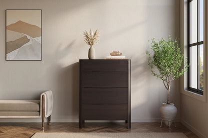 MODENA Beech Chest of Drawers 80CM