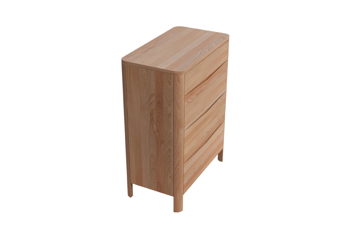 MODENA Beech Chest of Drawers 80CM