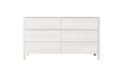 MODENA LOW Beech Chest of Drawers 150CM