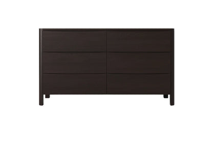 MODENA LOW Beech Chest of Drawers 150CM