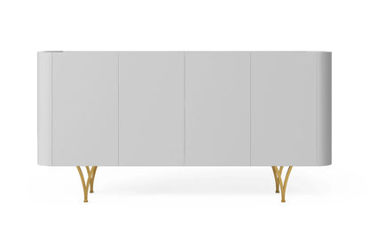 MONZA Grey Chest 160CM with Gold Legs