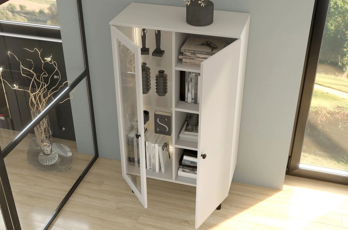NORVIK High Painted Display Cabinet 80CM