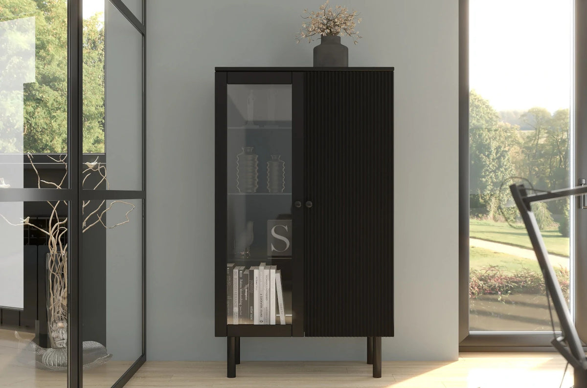 NORVIK High Painted Display Cabinet 80CM