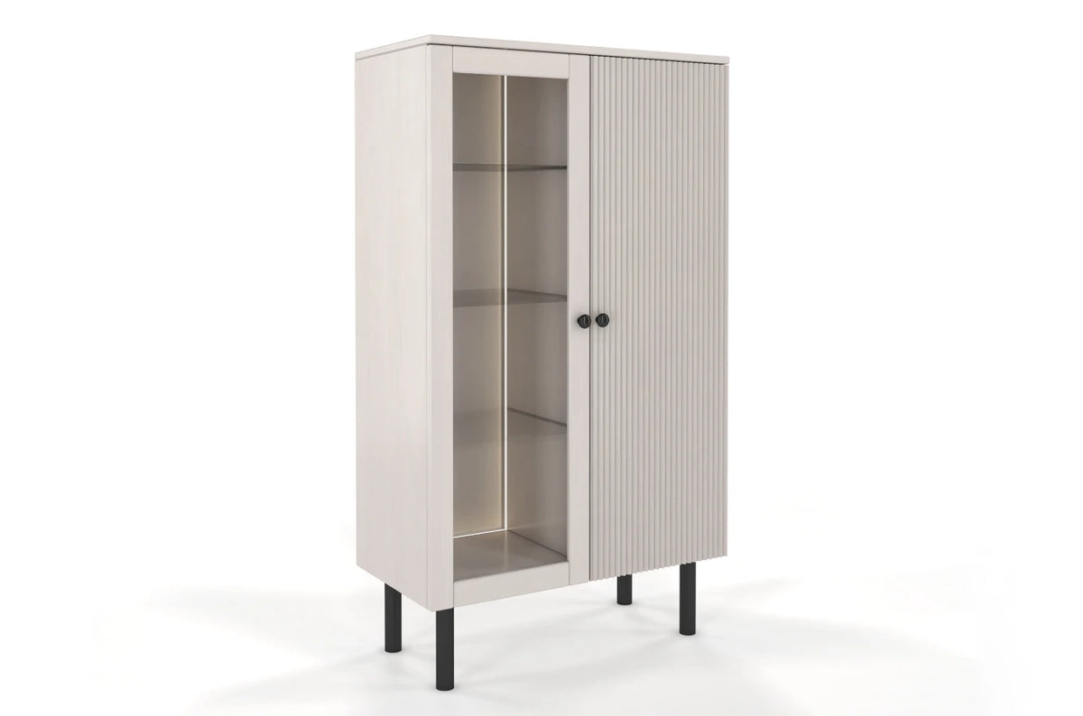 NORVIK High Pine Display Cabinet 80CM