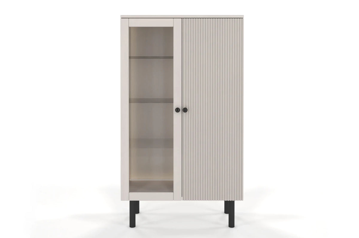 NORVIK High Pine Display Cabinet 80CM