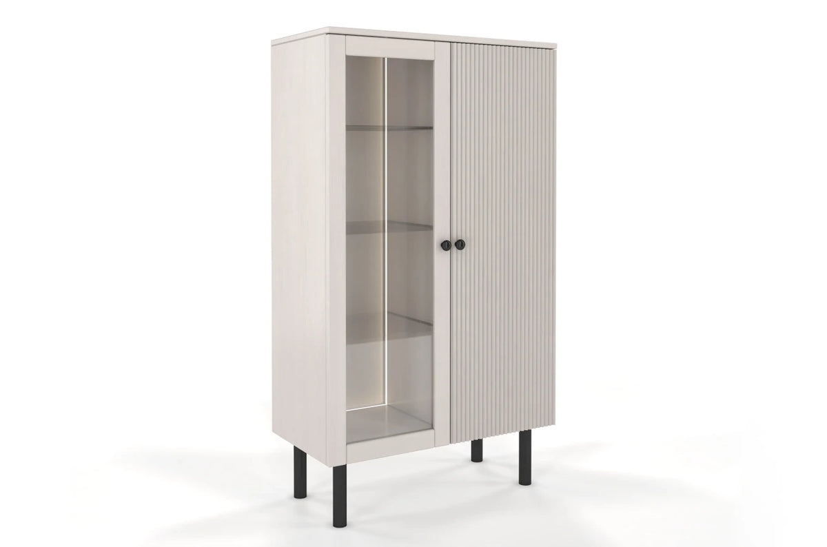 NORVIK High Pine Display Cabinet 80CM