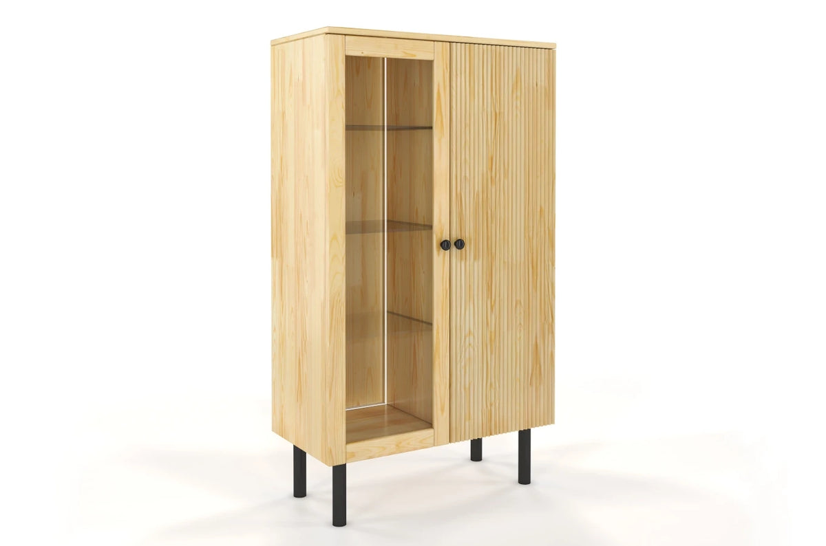 NORVIK High Pine Display Cabinet 80CM