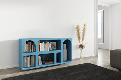 OLIMPIA LONG Bookcase 140CM with Arches
