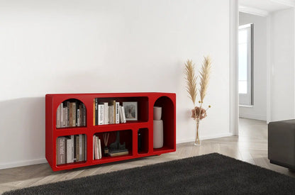 OLIMPIA LONG Bookcase 140CM with Arches