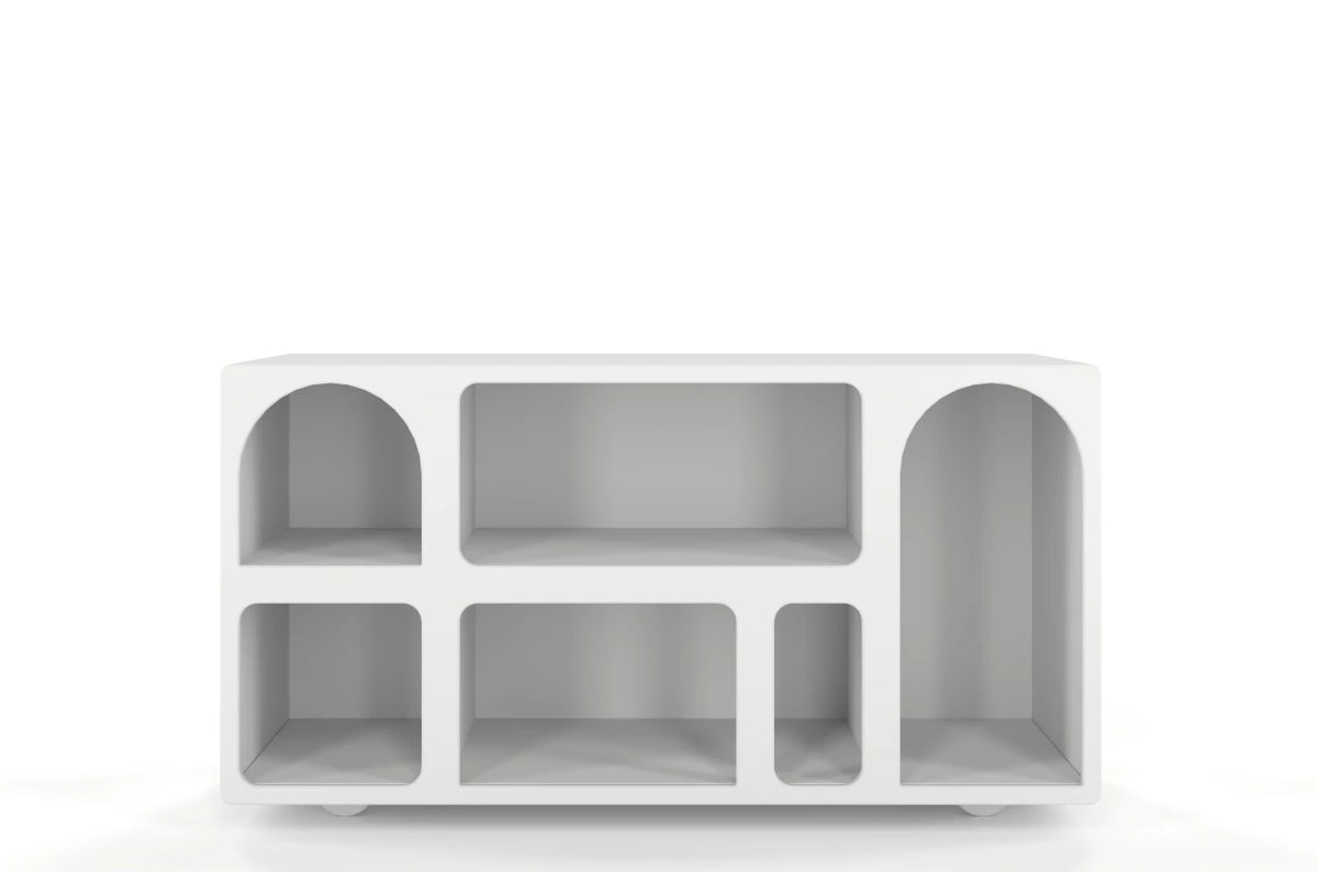 OLIMPIA LONG Bookcase 140CM with Arches