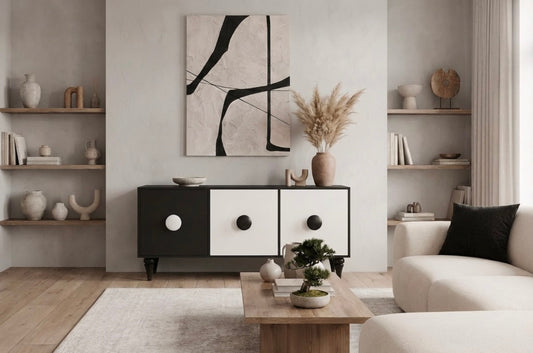 PARADIS Black and White Chest 158CM