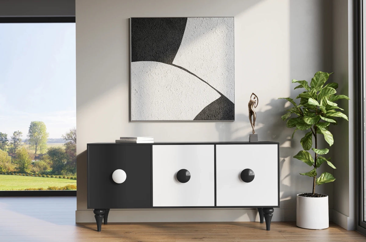 PARADIS Black and White Chest 158CM