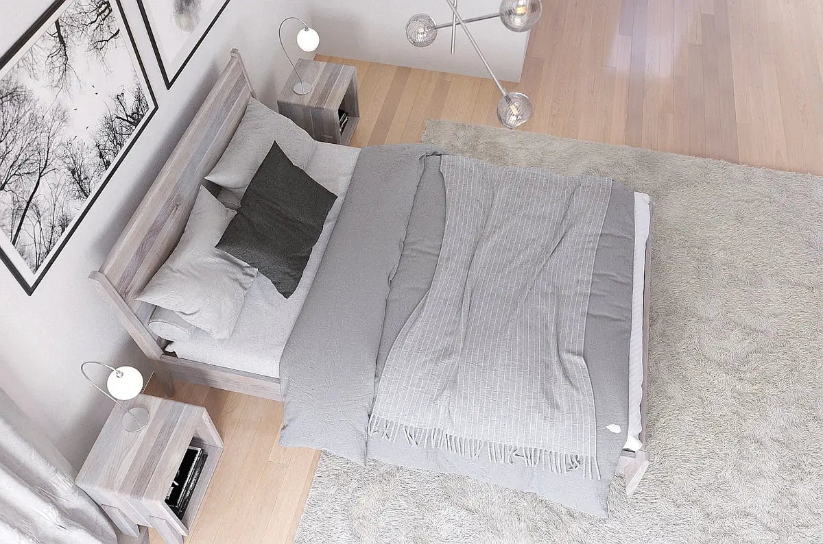 RADOM Oak Bed