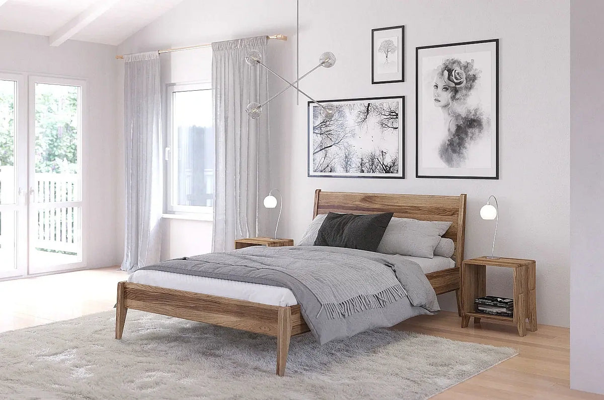 RADOM Oak Bed