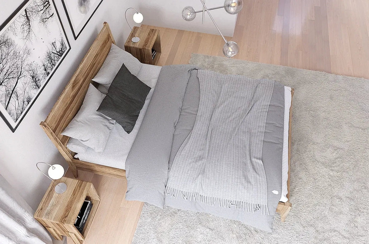 RADOM Oak Bed