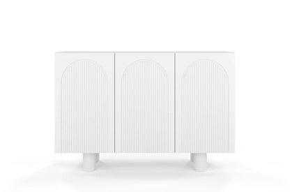 RITA White Chest 135CM with Arches