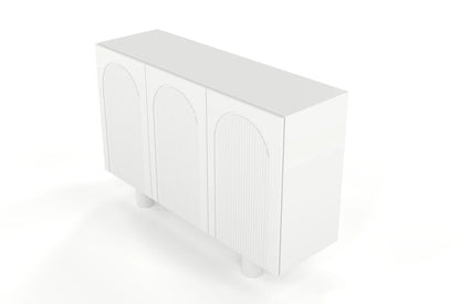 RITA White Chest 135CM with Arches