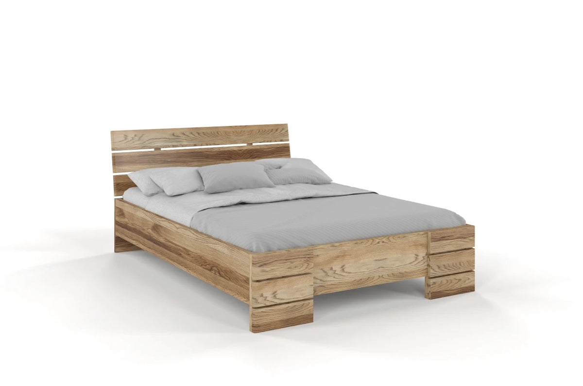 SANDEMO High Oak Bed