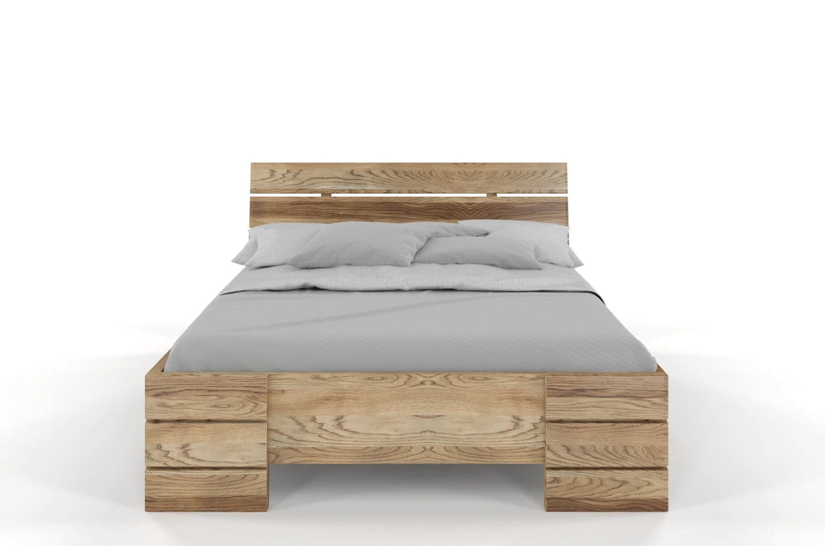 SANDEMO High Oak Bed