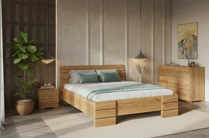 SANDEMO High Oak Bed
