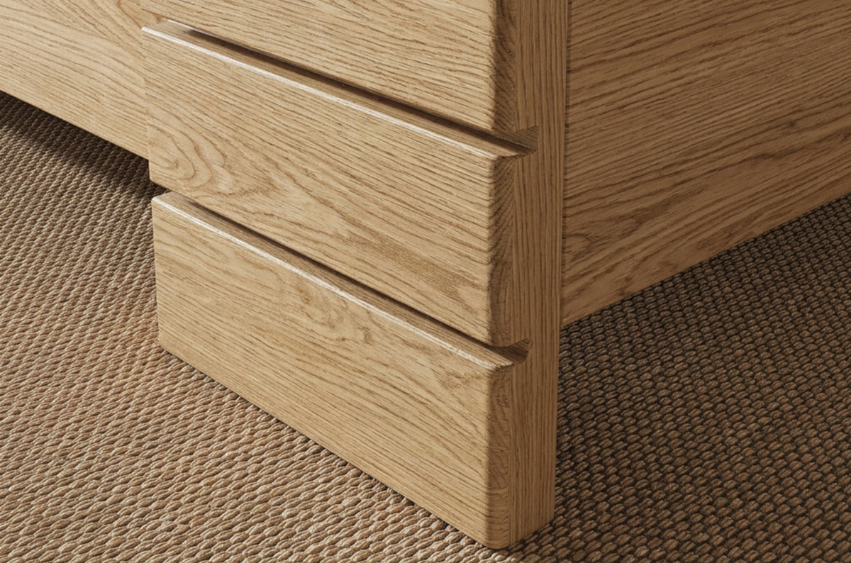 SANDEMO High Oak Bed