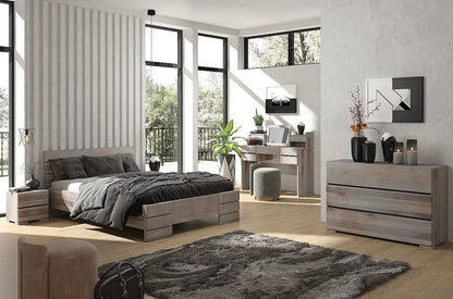 SANDEMO High Oak Bed