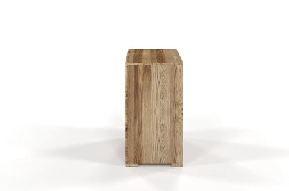 SANDEMO Oak 3 Drawer Chest 80CM