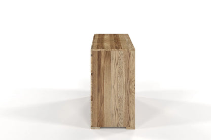 SANDEMO Oak 4 Drawer Chest 120CM (2+2)