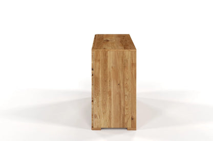 SANDEMO Oak 6 Drawer Chest 120CM (3+2+1)
