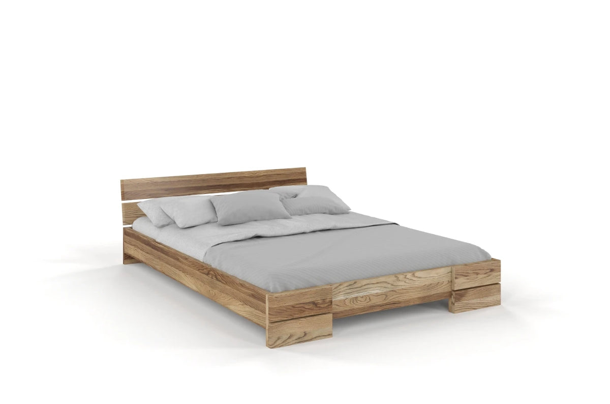 SANDEMO Oak Bed