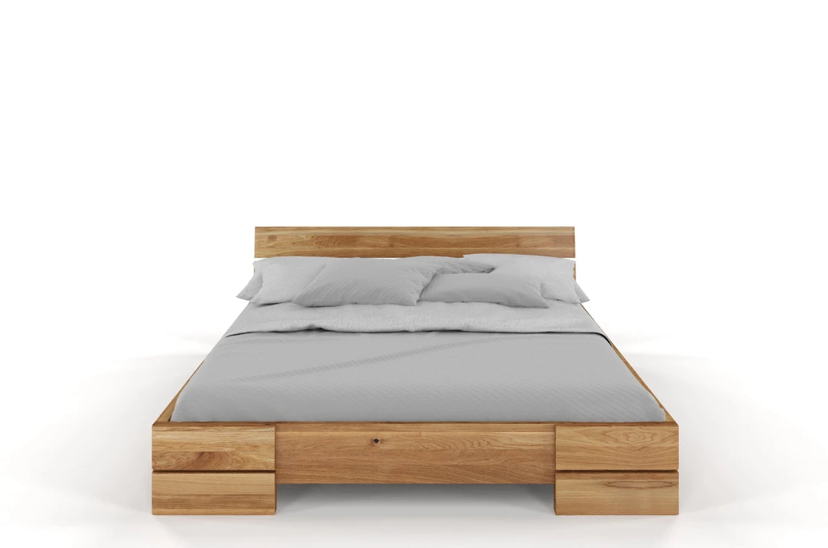 SANDEMO Oak Bed