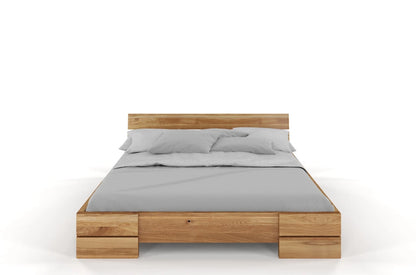 SANDEMO Oak Bed