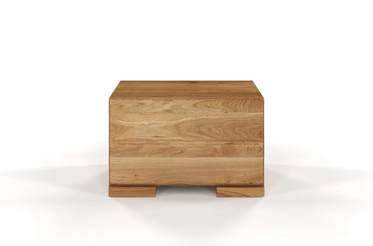 SANDEMO Oak Bedside Cabinet with 1 Drawer