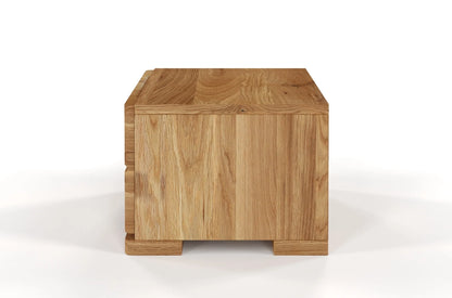 SANDEMO Oak Bedside Cabinet with 1 Drawer