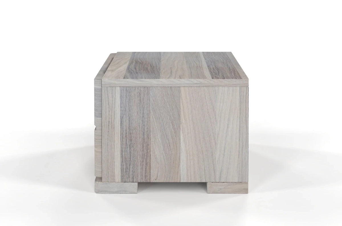 SANDEMO Oak Bedside Cabinet with 1 Drawer