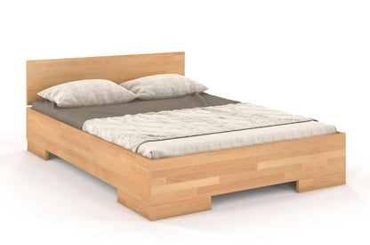 SPECTRUM Beech Maxi 220CM Long Bed with Storage