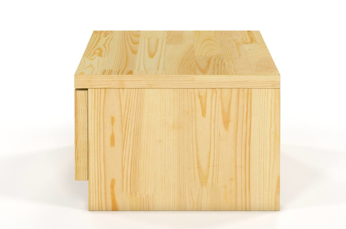SPECTRUM Pine Low Bedside Cabinet
